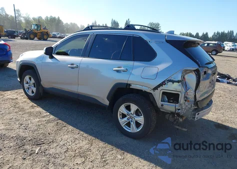 2021 Toyota Rav4 Hybrid Xle из США, поврежденный, VIN JTMRWRFV7MJ053968